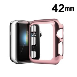 Electroplated Rose Gold Apple Watch Transparent Ca
